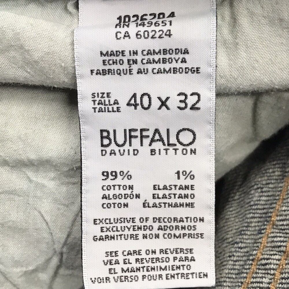 BUFFALO DAVID BITTON Driven-X Basic Jean Men 40x3… - image 13